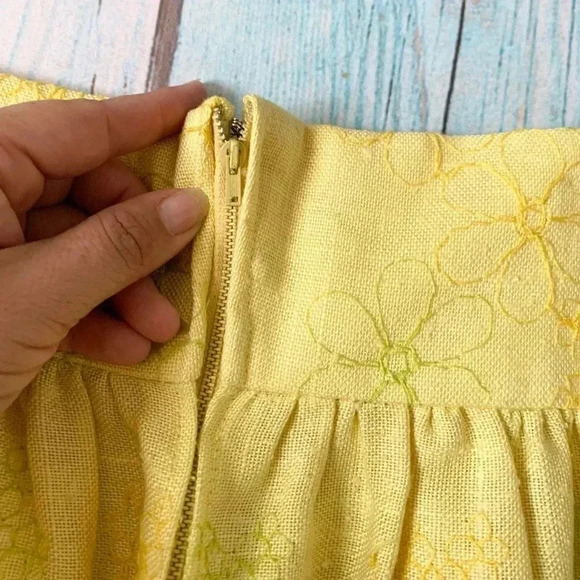 Vintage handmade embroidered floral maxi skirt size xs - Picture 8 of 8